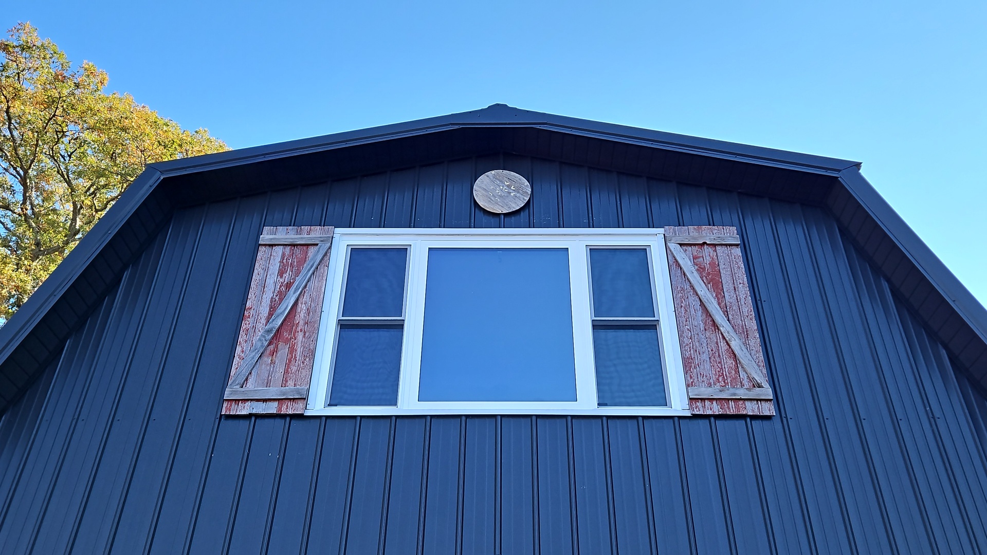 Lashbrook barn-gable window